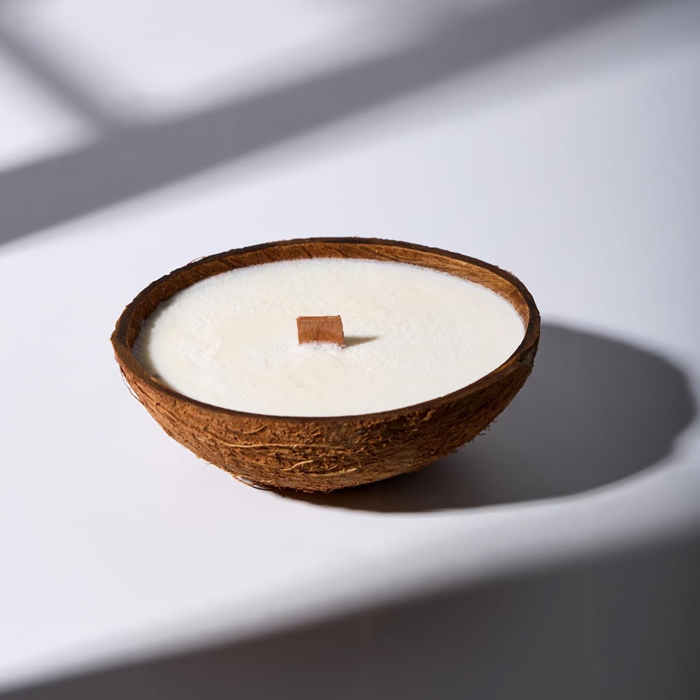 – Scented Candles Clearance | Coconut Shell Soy Wax Candle with Wooden Wick | Candles for Home Décor | Gift Idea for Women (1, Coconut)