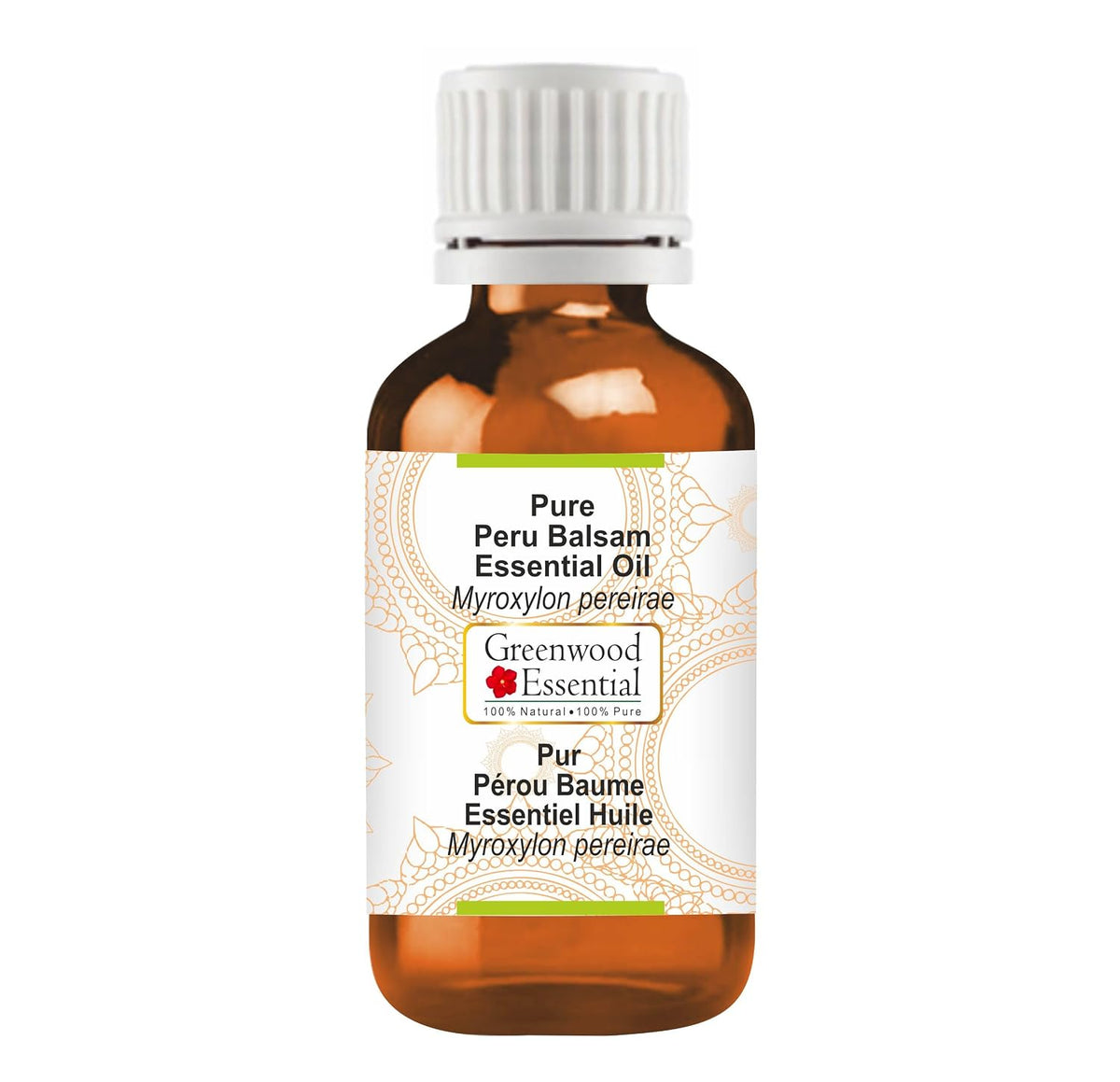 Greenwood Essential Peru Balsam Essential Oil (Myroxylon pereirae) Pure