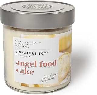 Signature Soy Lidded Angel Food Cake Scented Candle