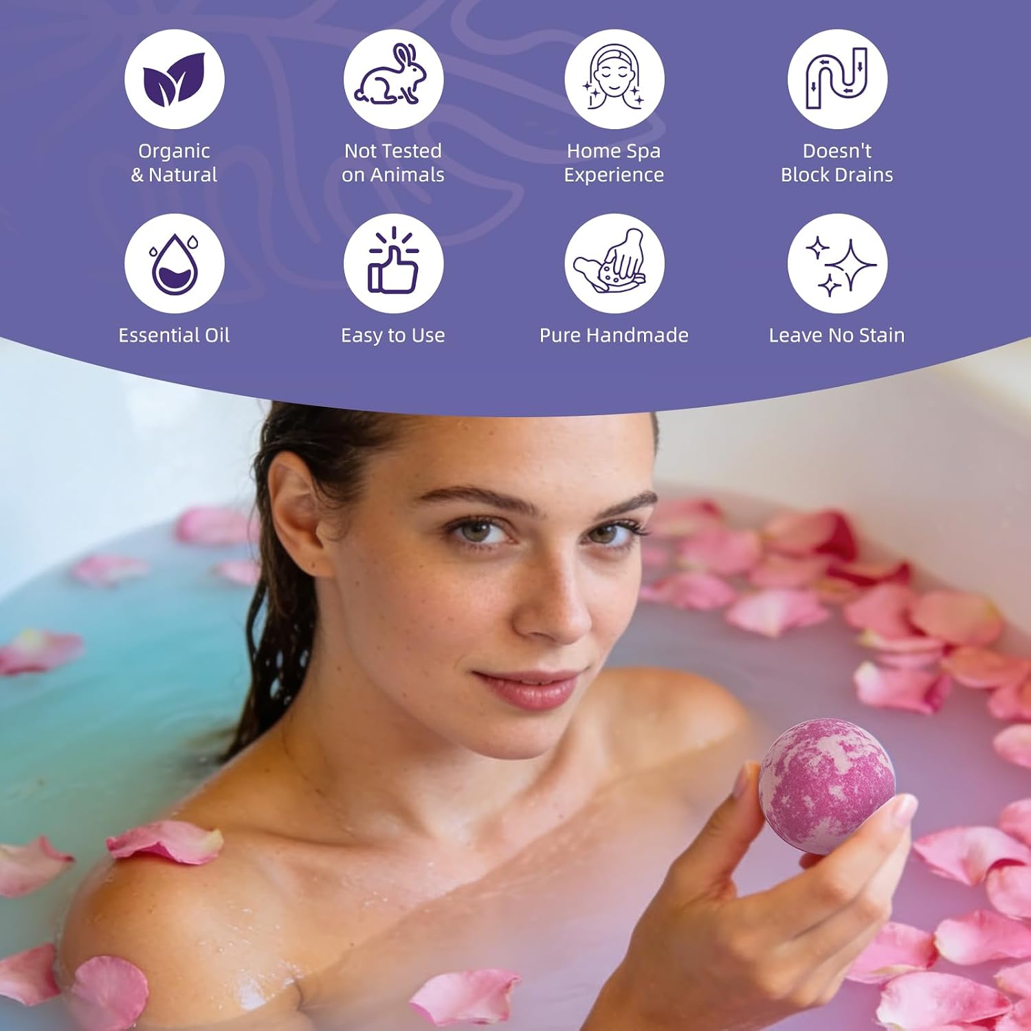 Bath Bombs for Women, 9 Pack Bath Bombs - Birthday Gifts for Women, Shea & Coco Butter Fizzies SPA Bath Relaxing, Self Care Gift Set for Women & Men, Wife, Daughter, Girlfriend Birthday