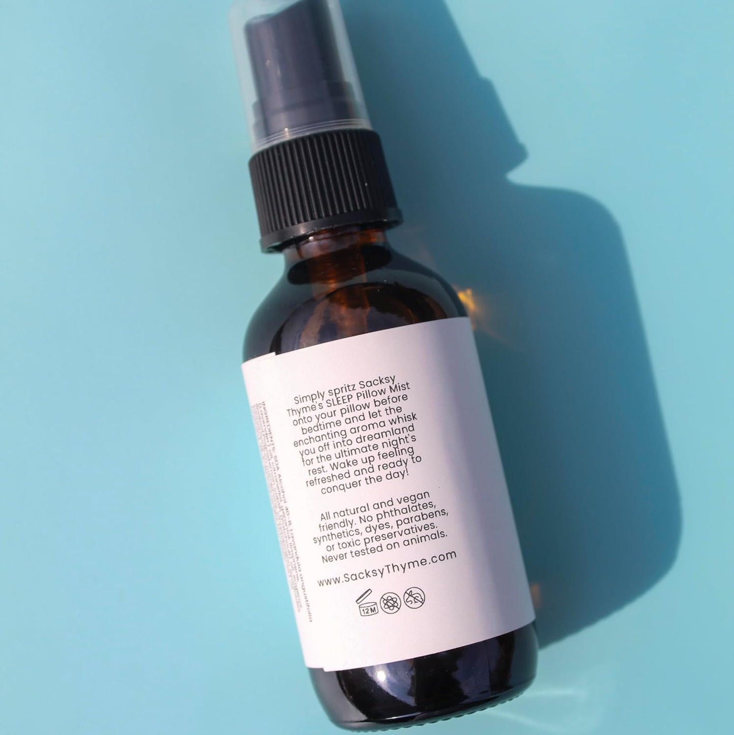 Sleep Pillow Spray for Relaxation - Natural Lavender Chamomile Aromatherapy Mist, Plant-Based Calming Linen & Bedroom Spray, Made in USA (2 oz)