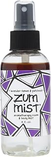 Indigo Wild Zum Mist Aromatherapy Spray, Lavender-Lemon and Patchouli, 4 Fluid Ounce
