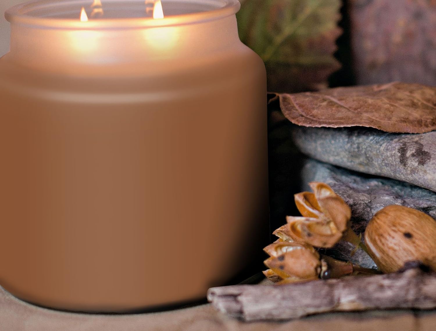 Strong Scented Candles Using Innovative Fragrance Technology.Authentic Pumpkin Pecan Waffle Soy Candle 16oz by Pure Integrity