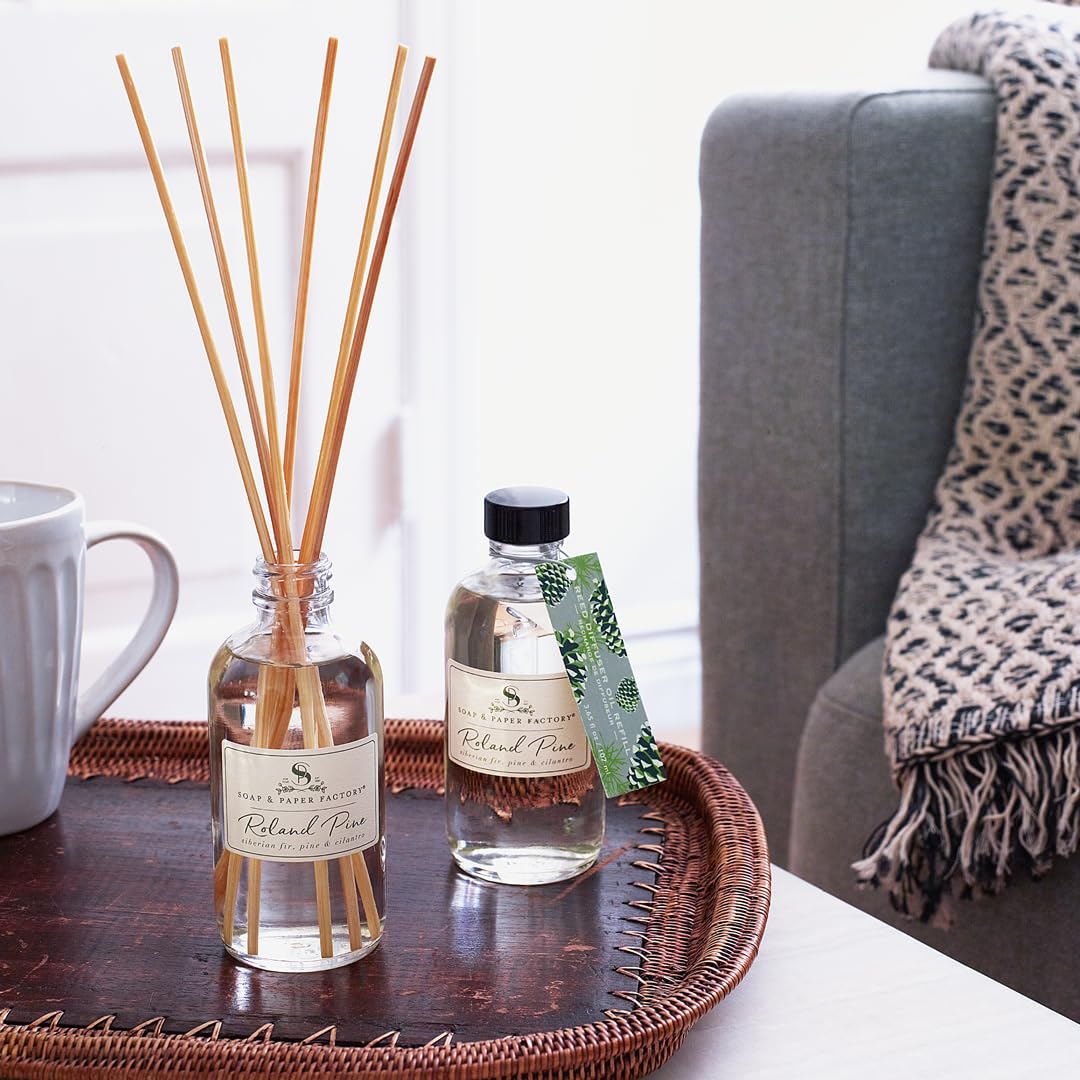 Soap & Paper Factory Roland Pine 3.65 Oz Reed Diffuser Oil Refill