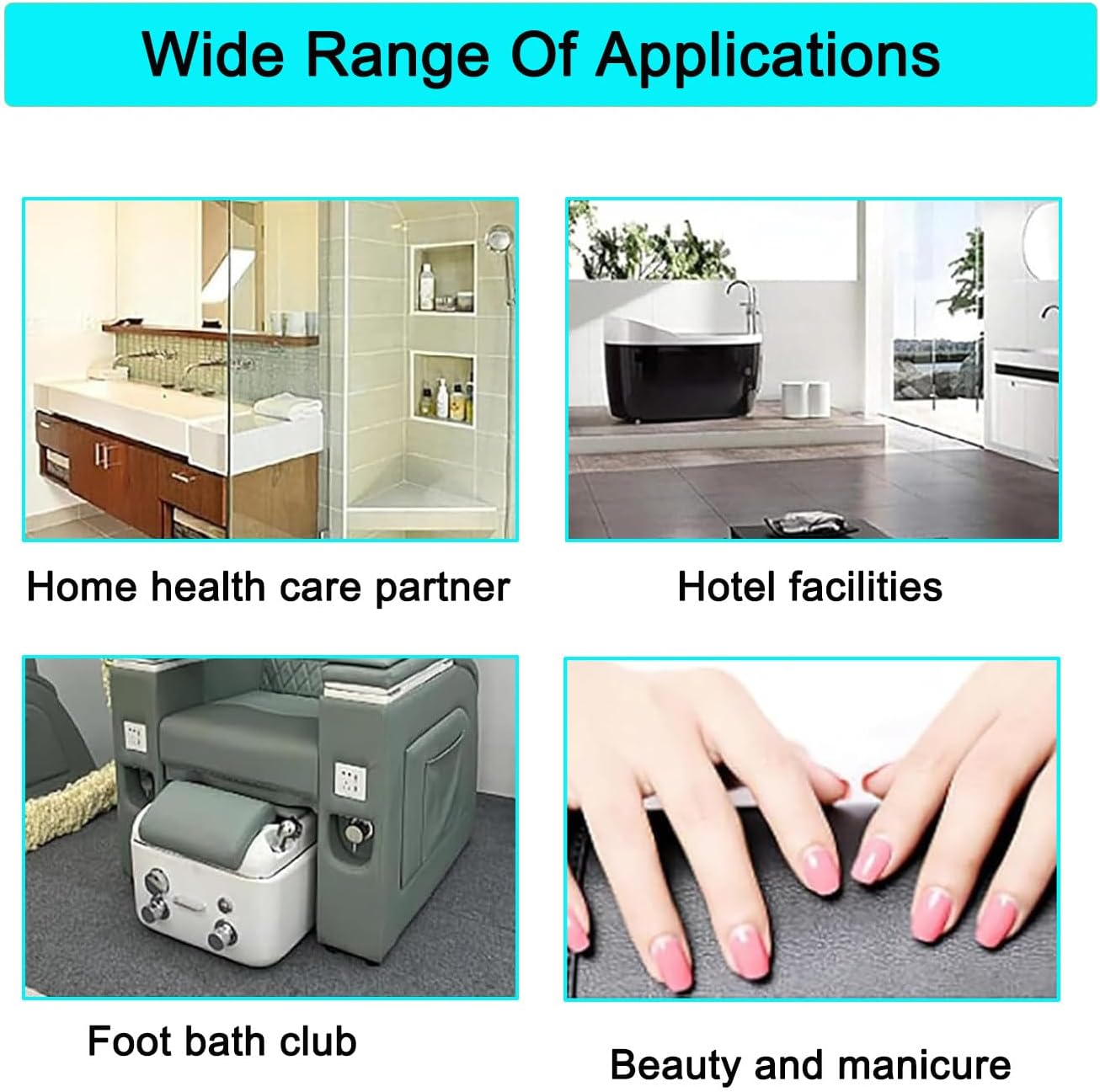 Foot Spa Massager,Bubble Bath Spa,Health Equipment,Foot Bath Sink Massage,Long-Lasting Heat Insulation,Seamless Antibacterial Design,Body Recovery Equipment,A