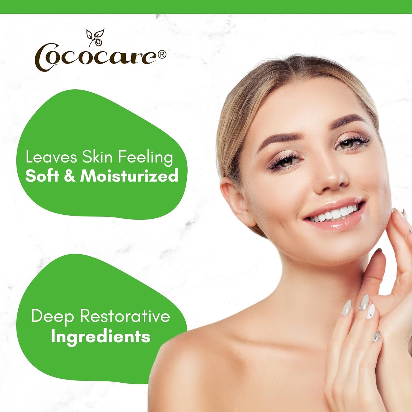 Cococare Coconut Moisturizing Oil 8.5 Fl Oz. - Formulated with Natural Coconut Oil - Lightweight