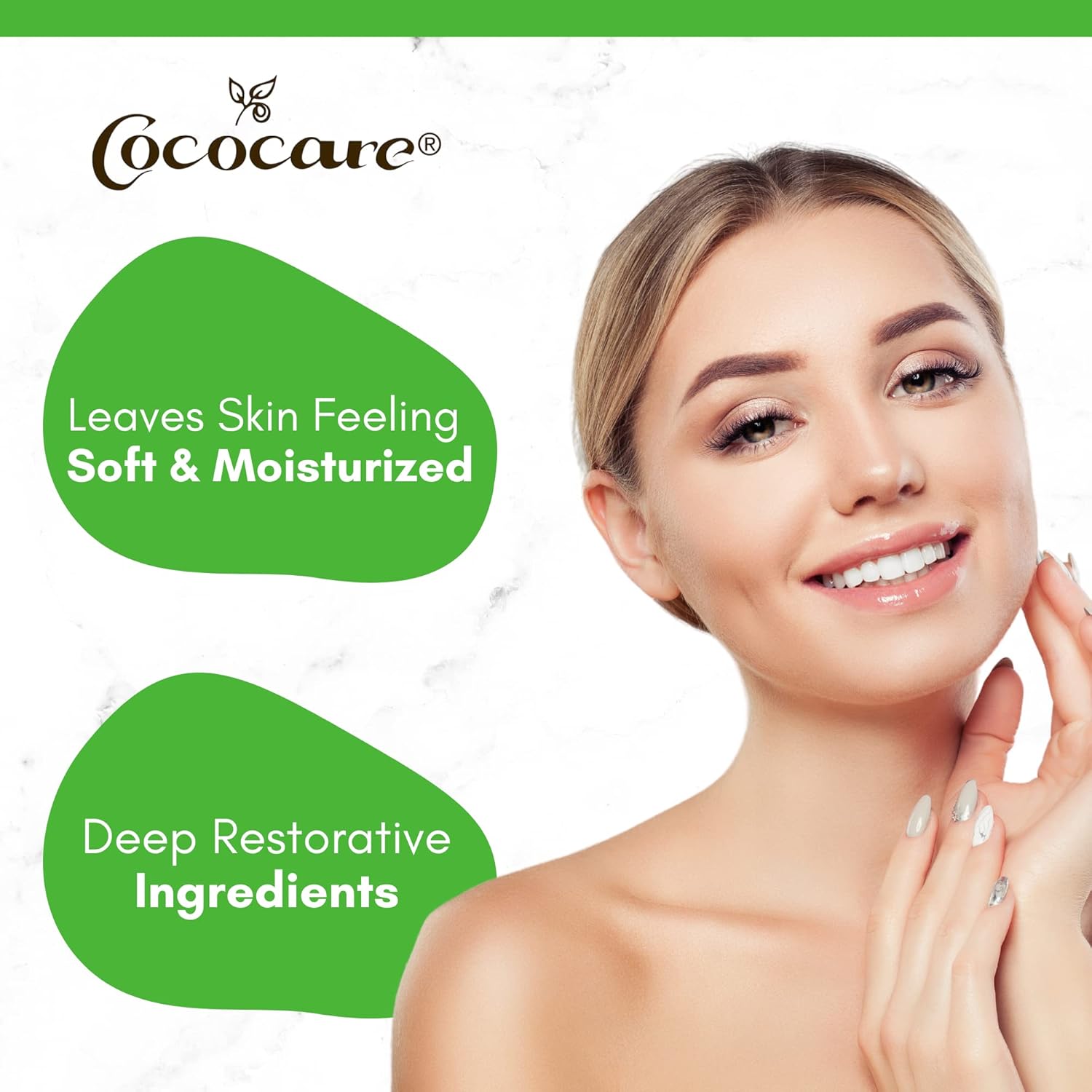 Cococare Coconut Moisturizing Oil 8.5 Fl Oz. - Formulated with Natural Coconut Oil - Lightweight