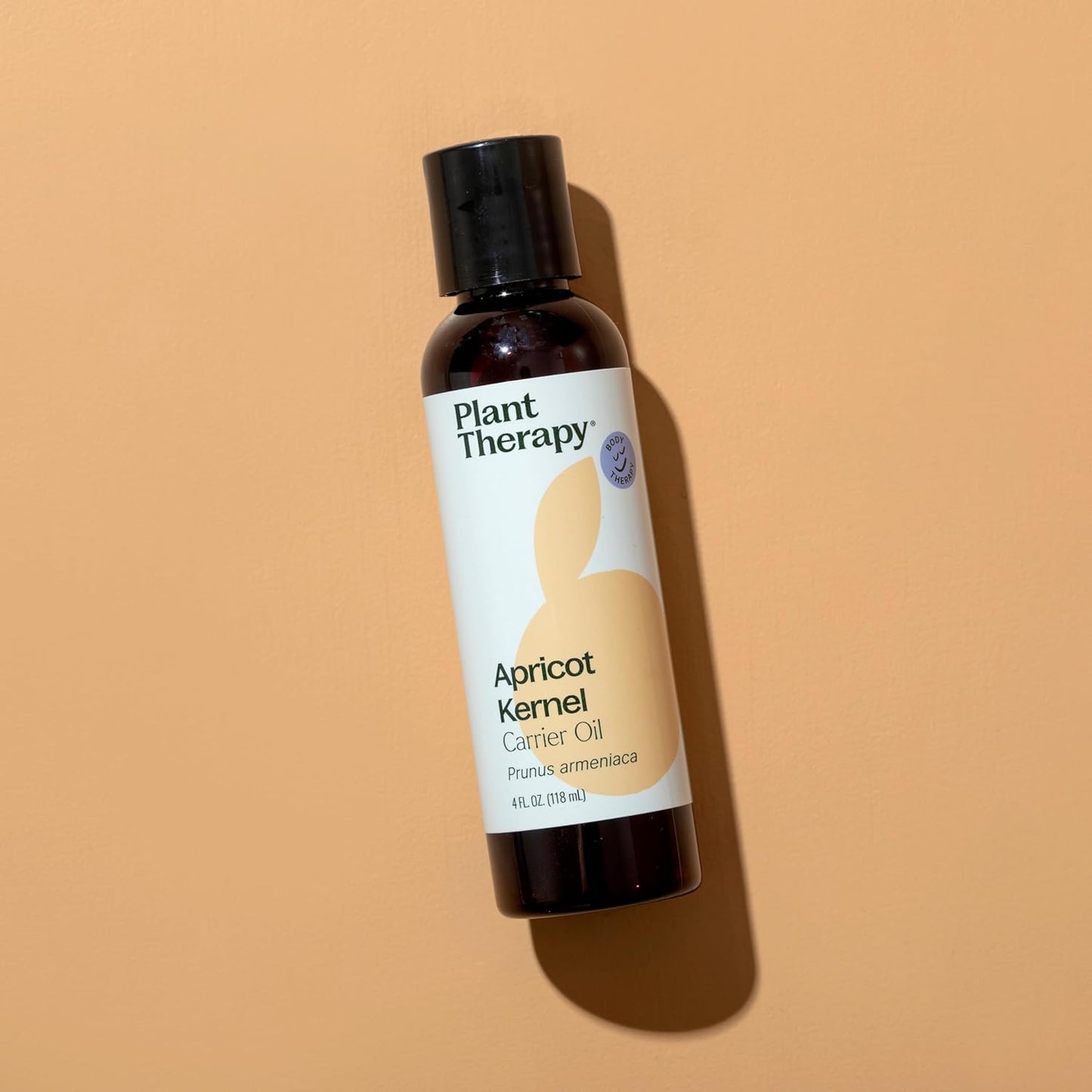 Plant Therapy Apricot Kernel Carrier Oil, 4 oz, Natural Base for Diluting Essential Oils, Use for Aromatherapy or DIY Massage
