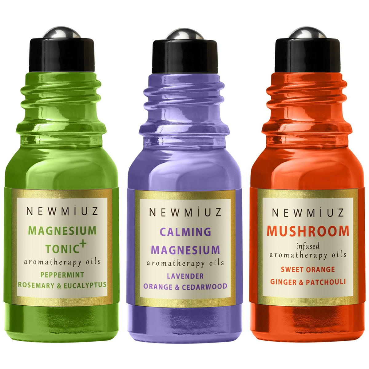 Headache Roll on Stick Peppermint Rosemary and Eucalyptus with Calming Roller Magnesium Lavender Orange Cedarwood & Roll-On