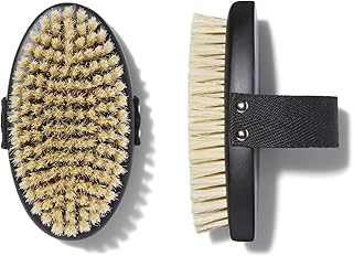 Keys Soulcare Energizing Dry Body Brush, Gently Exfoliates & Opens Pores for Soft, Smooth, Brighter & Glowing Skin, Vegan, Cruelty-Free