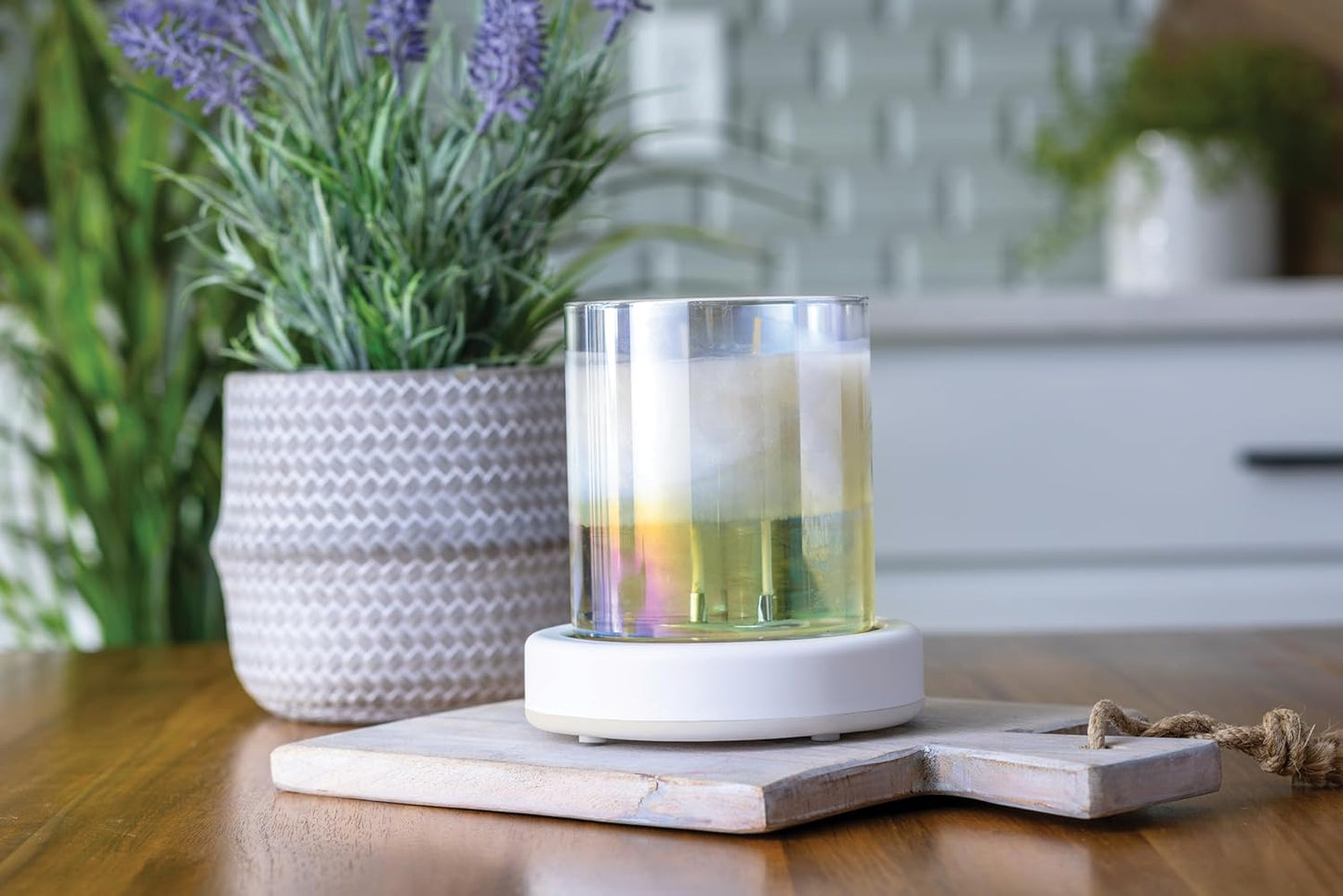 Candle Warmers ETC Timer Candle Plate Warmer