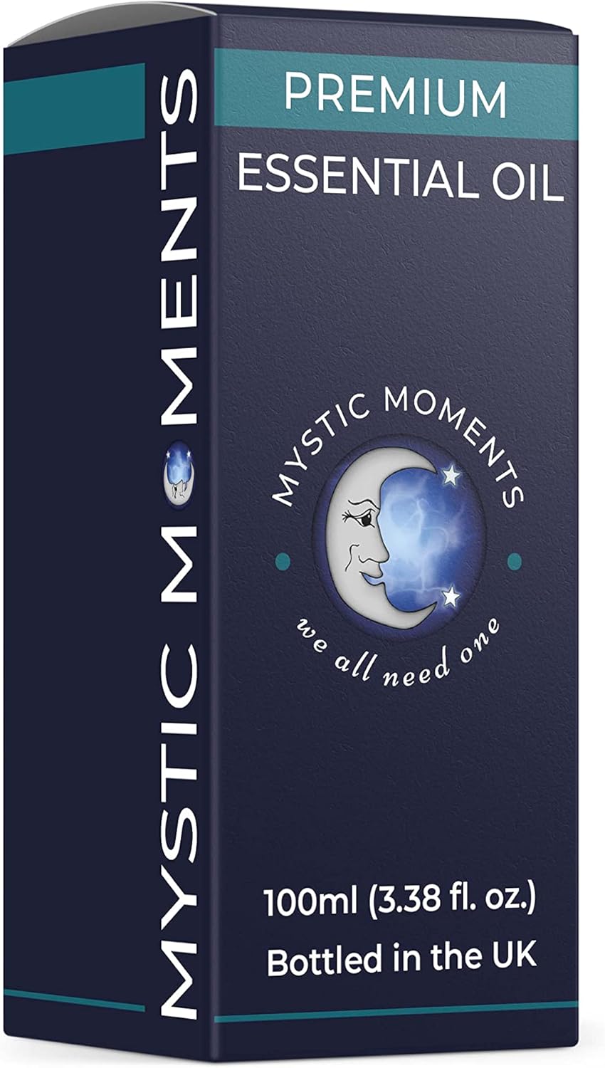 Mystic Moments | Cedarwood Virginian Essential Oil 100ml | Juniperus virginiana | Woody Aromatic & Calming Base Note | Ideal for Diffusers, Aromatherapy & Relaxation
