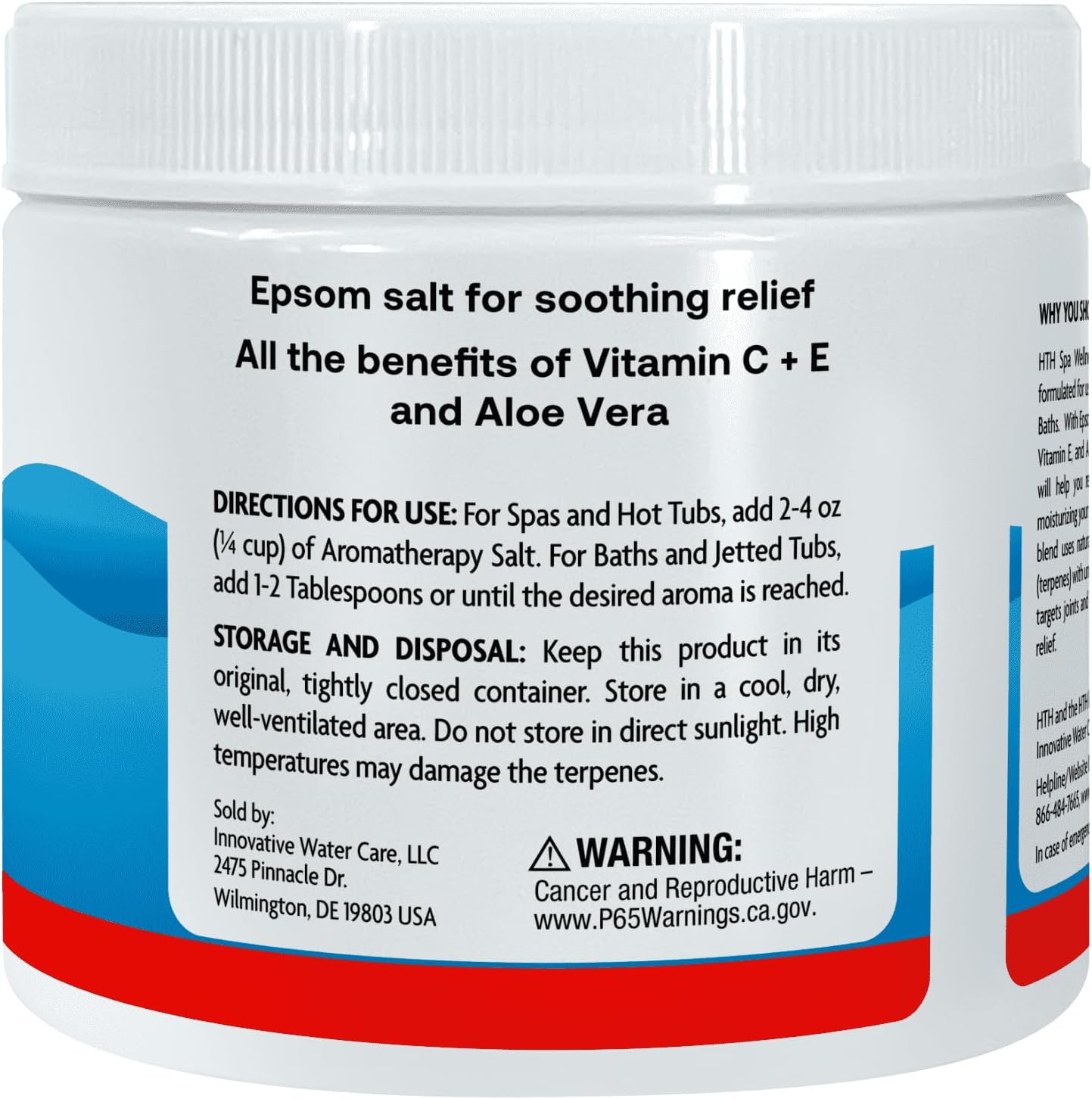 HTH Spa 86001 Wellness Aromatherapy Muscle & Joint Relief for Spas & Hot Tubs, 1lb
