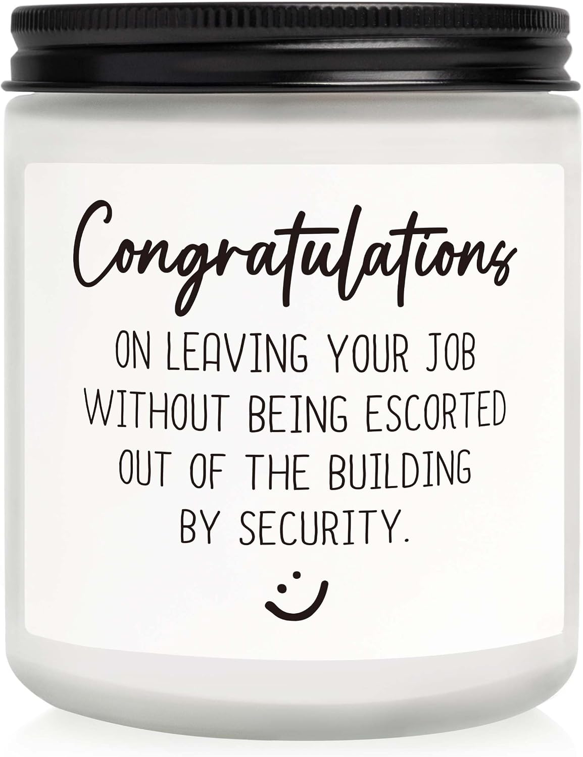 Farewell Gifts for Coworkers, Coworker Leaving Gifts for Women - Lavender Scented Candle, Goodbye Going Away New Job Gift Ideas, Congratulations Retirement Gift for Women Men