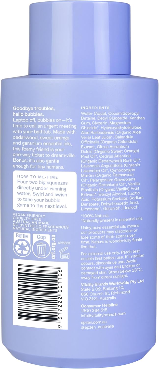 Epzen Dream Bubble Aromatic Bathing Bubbles US 16.91fl. oz.