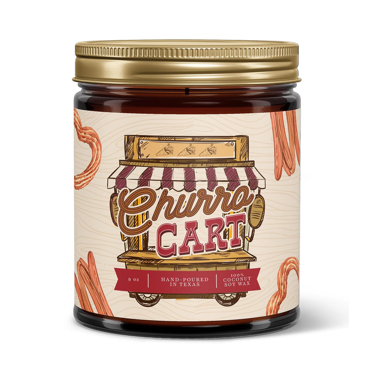 Fantaswick's Churro Cart Scented Candle