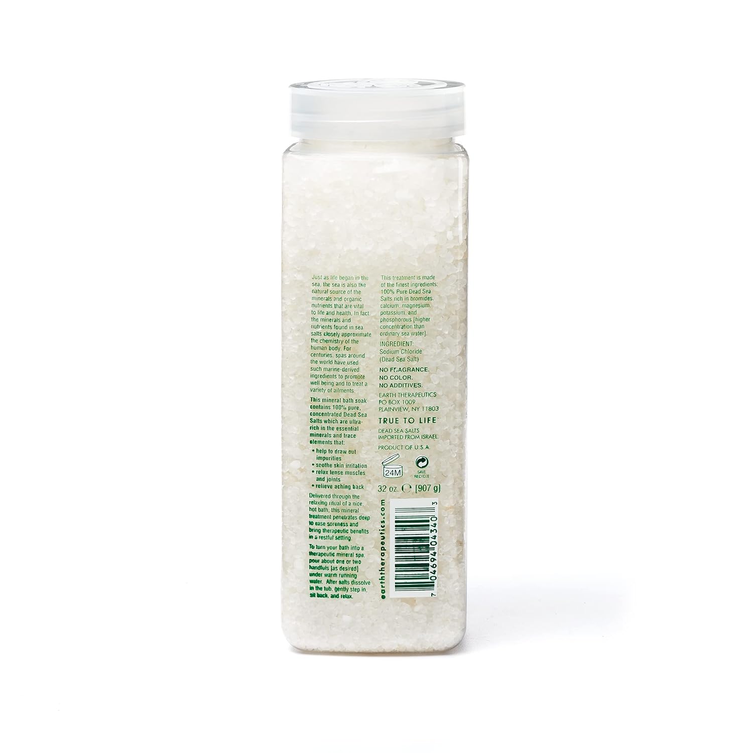 Earth Therapeutics Dead Sea Salt Mineral Bath