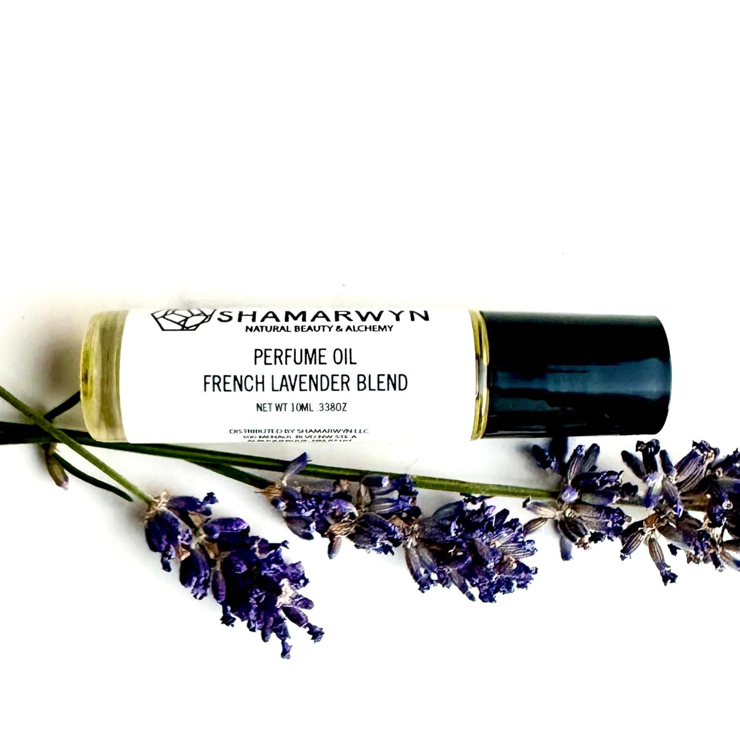 French Lavender Zen Blend Perfume Oil, Organic Jojoba Base with Botanical Lavender, Orange, Wild Marjoram & Frankincense Pure Essential Oils 10ML