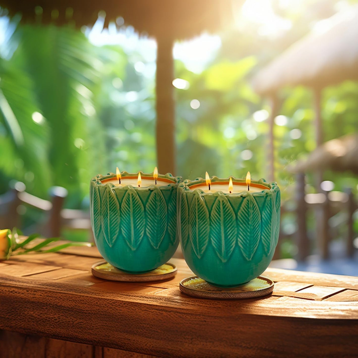 Exquisite Creamy Vanilla Scented Large Candle, 3-Wick 20oz 80H Long Lasting, Natural Soy Wax Aromatherapy Candle for Stress Relief, Home Fragrance Housewarming Gifts Candle for Home Decor