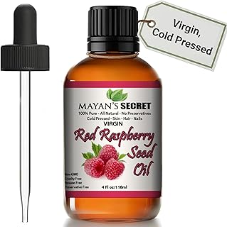 Red Raspberry Seed Oil Cold Pressed Unrefined Virgin Undiluted 100 Percent Pure Natural Face Skin Hair Body Moisturizing Oil