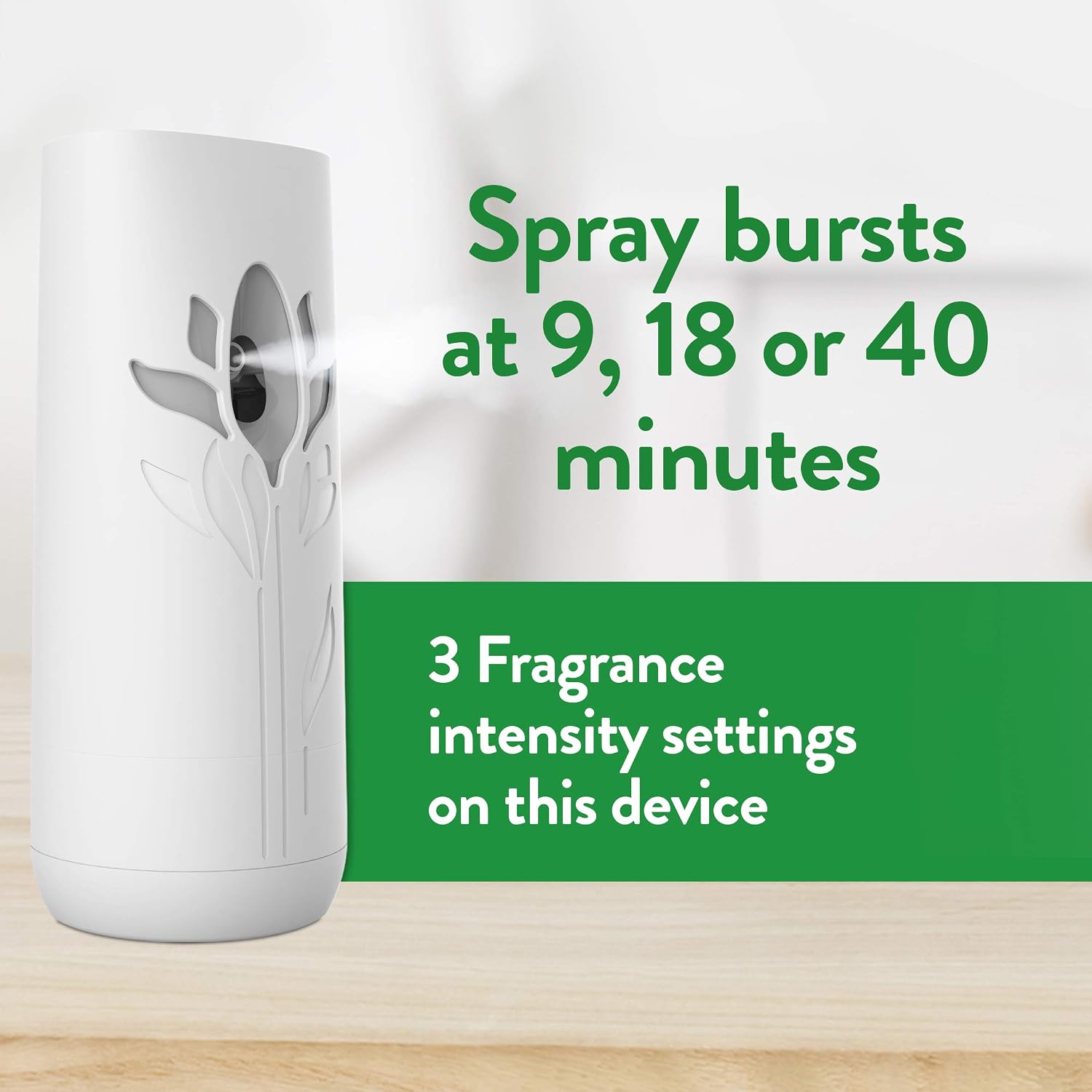 Air Wick Freshmatic 4 Refills Automatic Spray, Fresh Linen, 4ct, New Look, Same familiar smell of Fresh Laundry, Essential Oil, Odor Neutralization, Packaging May Vary