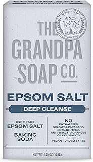 Grandpas Soap Bar Epsom Salt, 4.25 oz