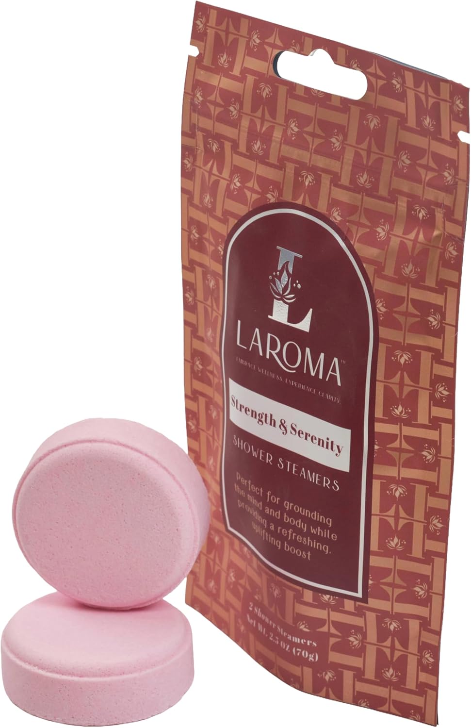 Laroma Aromatherapy Shower Steamers,10 Pack Shower Bombs for Men & Women, Made in The USA, 5 Essential Oil Blended Scents for Relaxation & Stress Relief