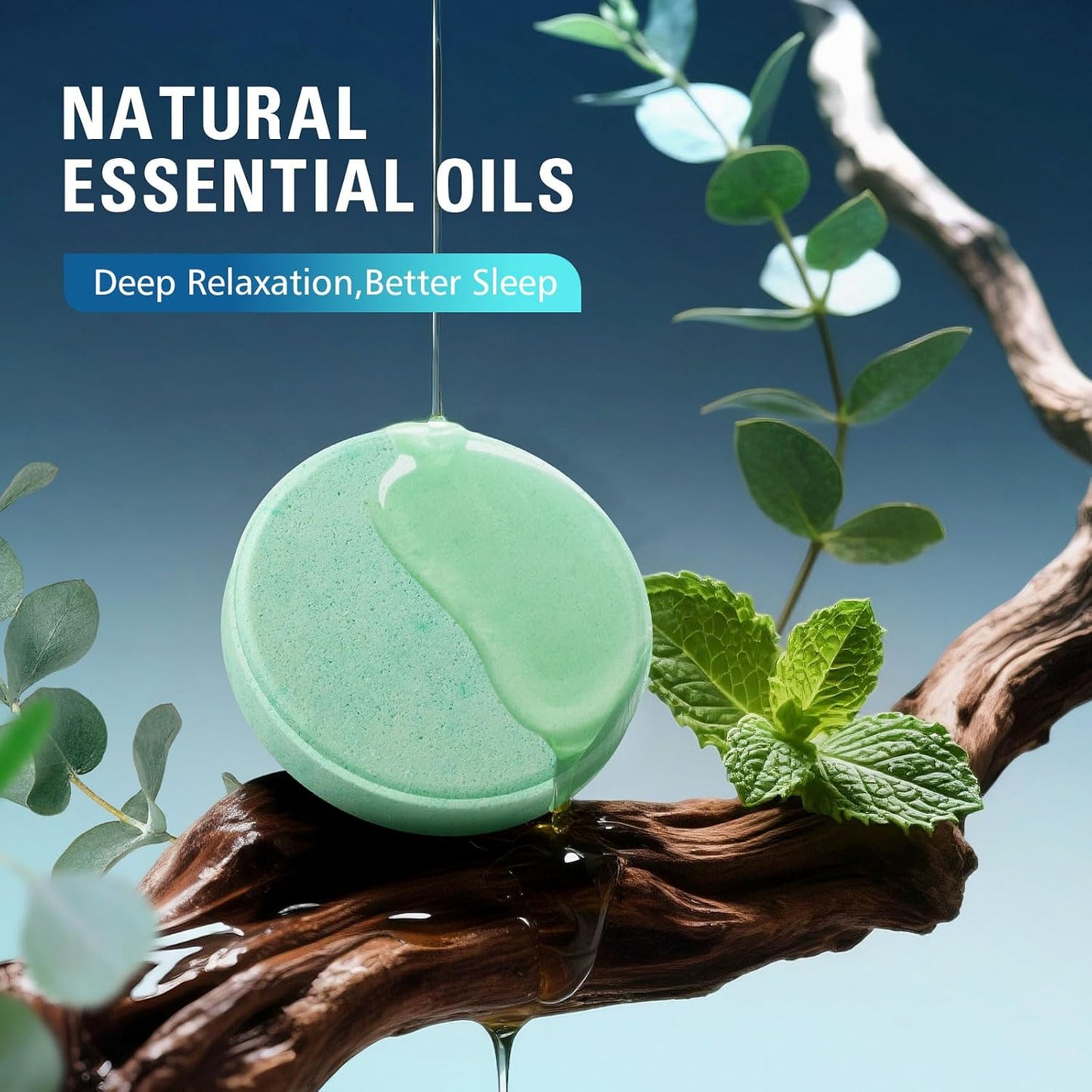 Shower Steamers for Men Daily Relaxation, Gifts for Men, Dad, Teen | Birthday & Christmas Gift for Him, Husband, Boyfriend, Premium Natural Essential Oils Aromatherapy for Soothing Daily Stress