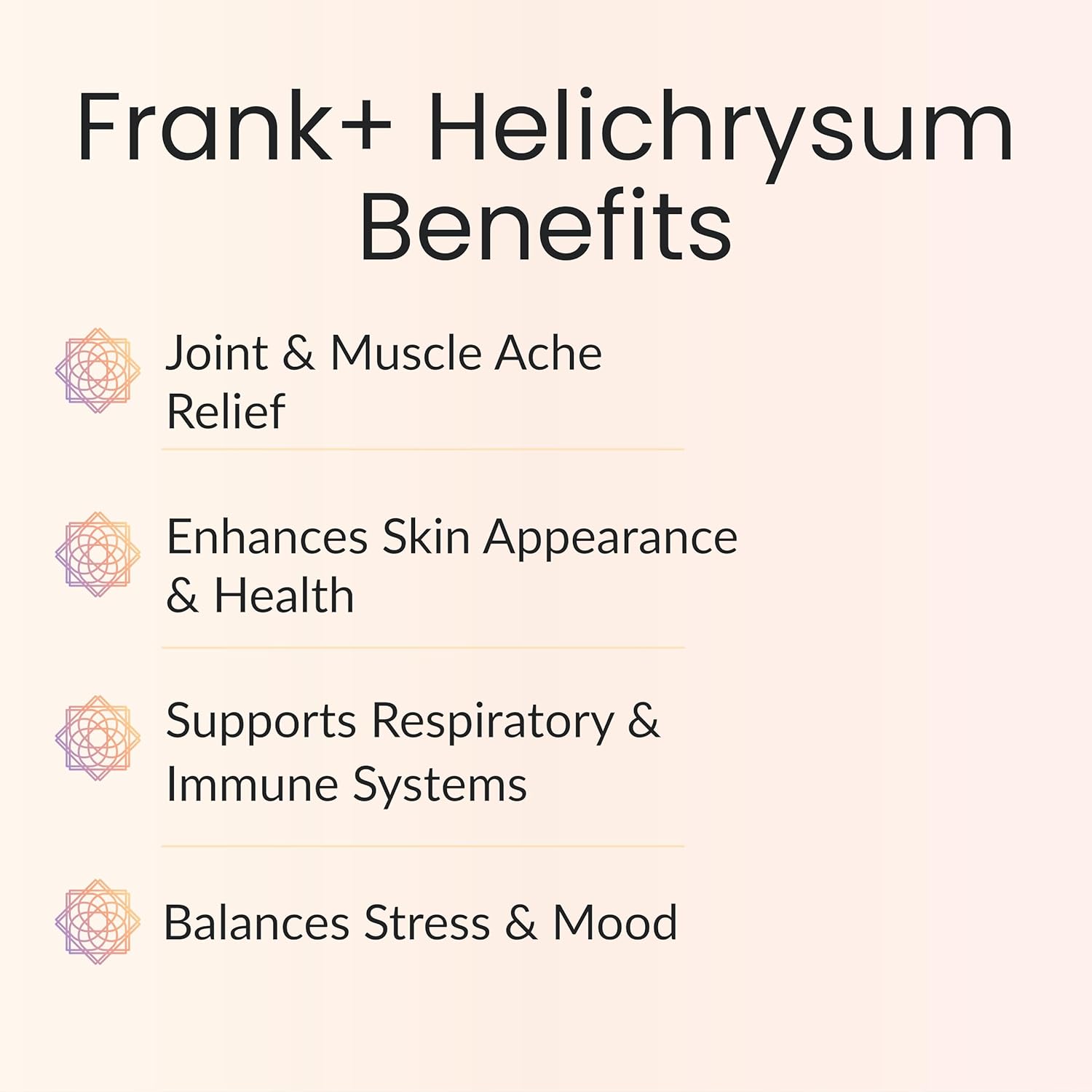 Vitality Extracts Frank+ Helichrysum Essential Oil Blend - 10ml, Frankincense Boswellia Seratta, Aromatherapy, Soft Skin, Relief from Daily Aches & Soreness, Natural