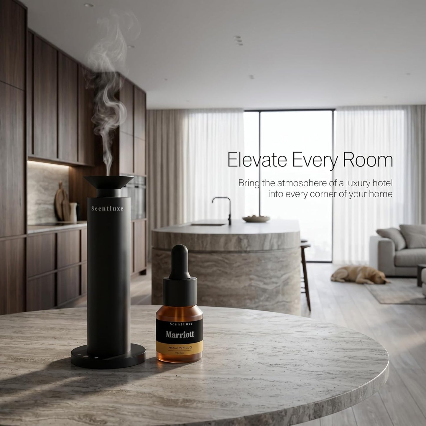 Essential Oils & Hotel Diffuser Oil Inspired Marriott Hotel - Bitter Orange, Jasmine & Lily of the Valley Blend for Home Fragrance Aromatherapy Oil Premium 15mL Glass Bottle