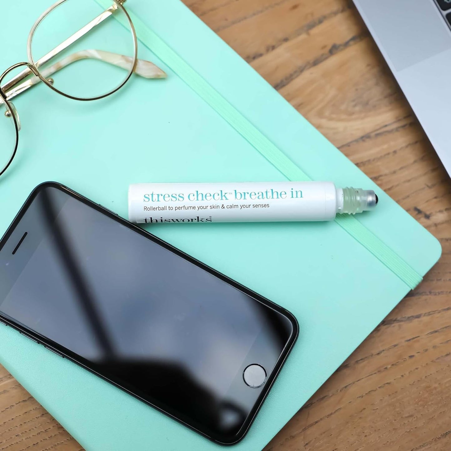 thisworks stress check breathe in: Rollerball to Perfume Your Skin and Calm Your Senses, 8ml | 0.27 fl oz