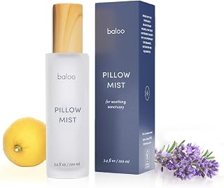 Baloo Pillow Mist | Natural & Calming Sleep Spray with Lavender, Chamomile & Lemon Essential Oils | for Pillows, Linen & Bedding | Relaxing Aromatherapy for Sleep | 100ml