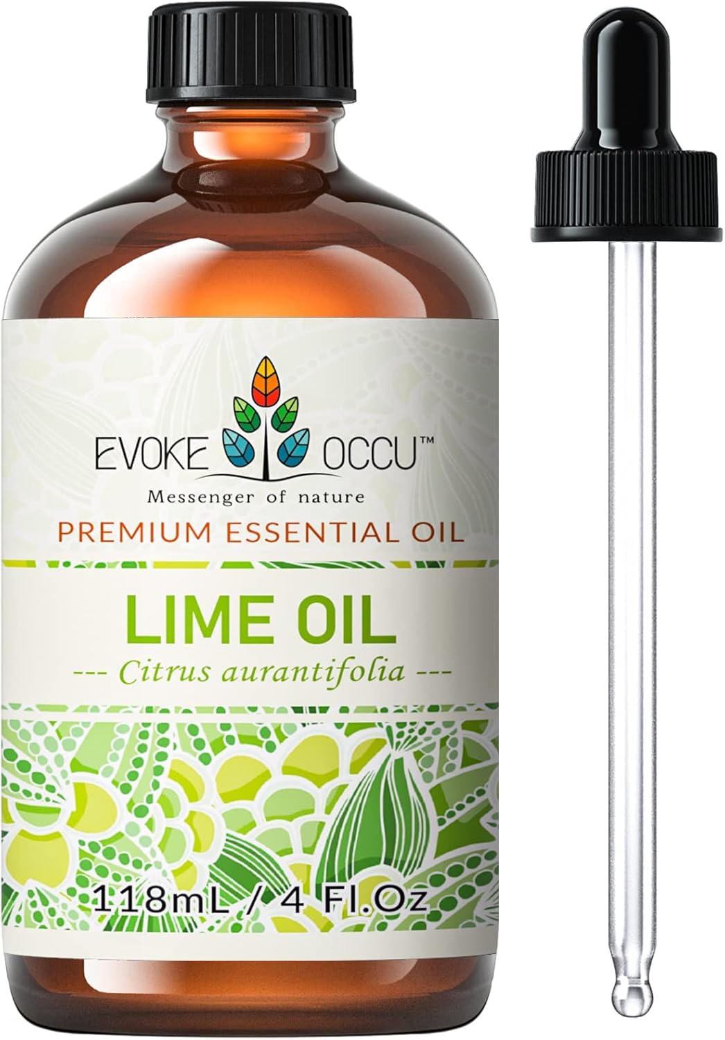 EVOKE OCCU Lemongrass Essential Oil and Lime Essential Oil - 4 Fl Oz