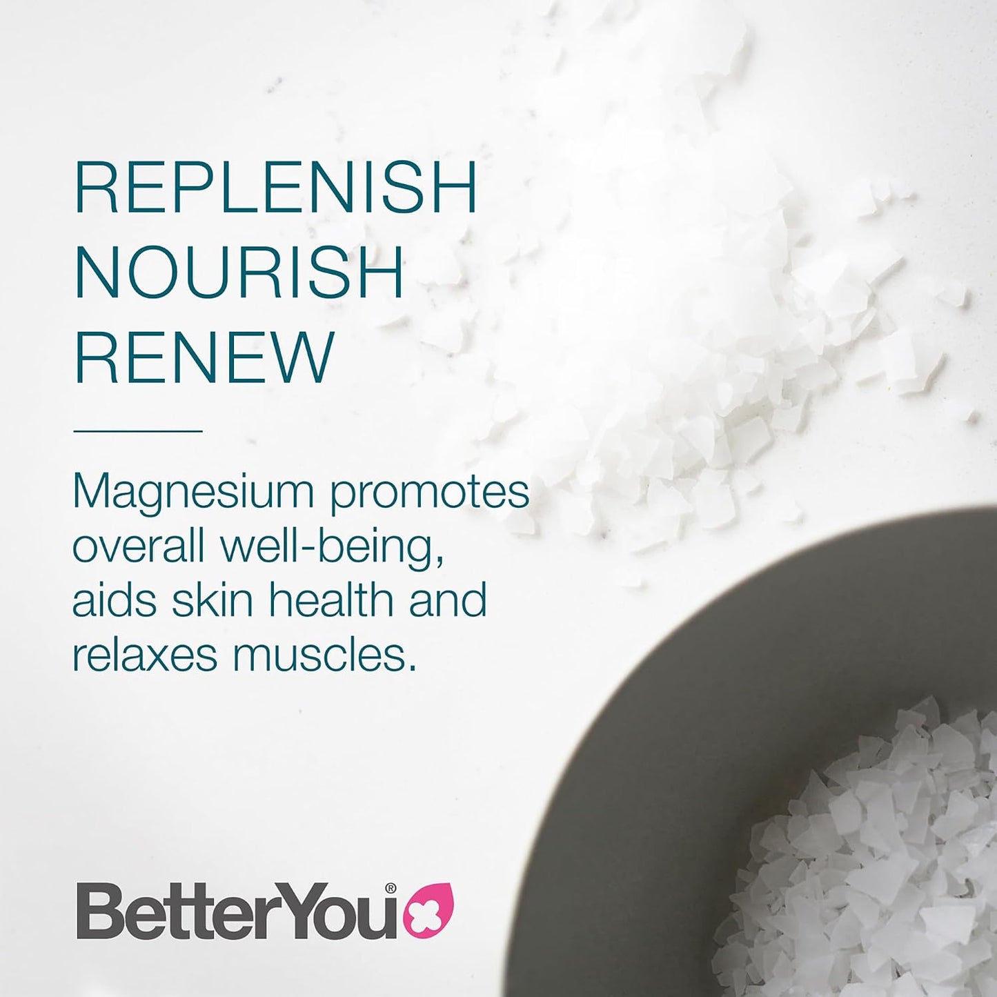 BetterYou Original Flakes with Gel Bundle - Magnesium Flakes and Magnesium Body Gel - Bath Salts and Body Moisturizer - Soothe Tired Muscles - 2 pc