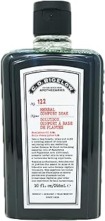 C.O. Bigelow Herbal Comfort Soak, Aromatherapy Bath Soak for Discomfort, Relaxation & Tired Muscles with Essential Oils, Eucalyptus, Peppermint, Echinacea, 10 fl oz