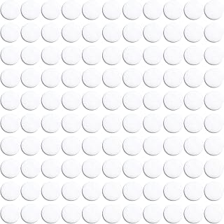 100pcs Aromatherapy Refill Felt Pads, 0.67in/17mm Unscented Air Freshener Replacement Pads, Perfumes Refill Tablets for Car Diffuser- White