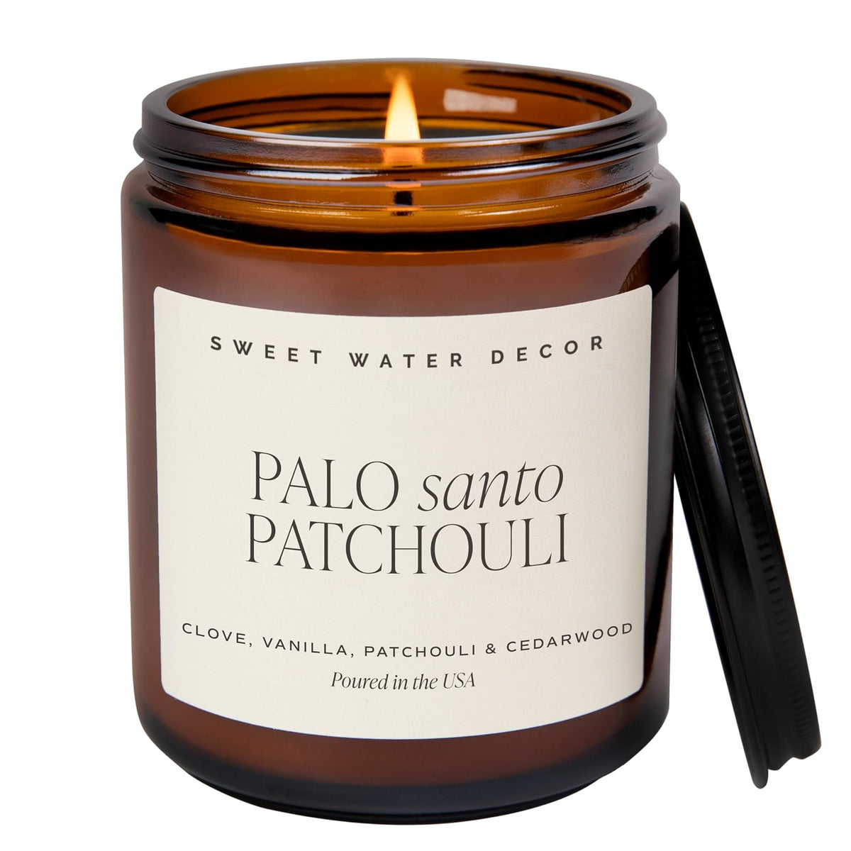 Sweet Water Decor Palo Santo Patchouli Soy Candle - Black Pepper