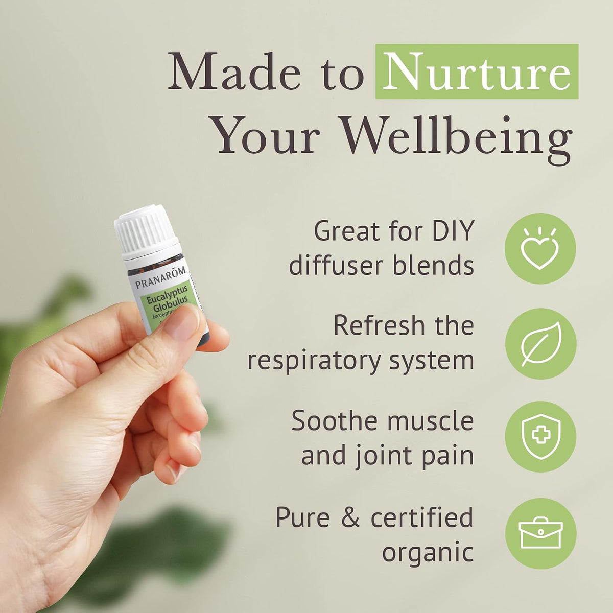 Pranarom Eucalyptus Globulus Essential Oil 5 ml