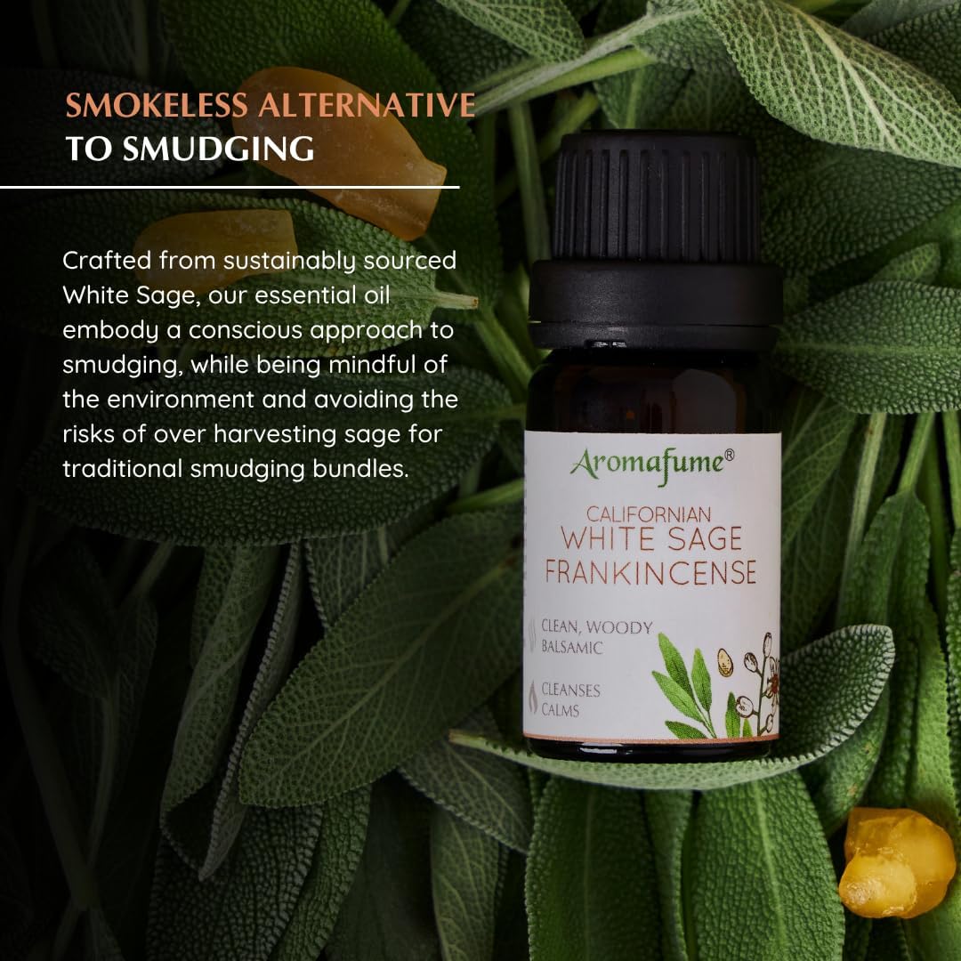 White Sage and Frankincense Essential Oil Diffuser Blend