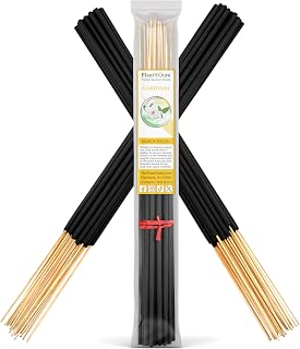 Gardenia Exotic Incense Sticks Jumbo 19 Inch Long - Bulk 1 Bundle 27 to 30 Sticks - Natural 19" Extra Large with A Smooth Aroma That Burns for 3 to 4 Hours Each.