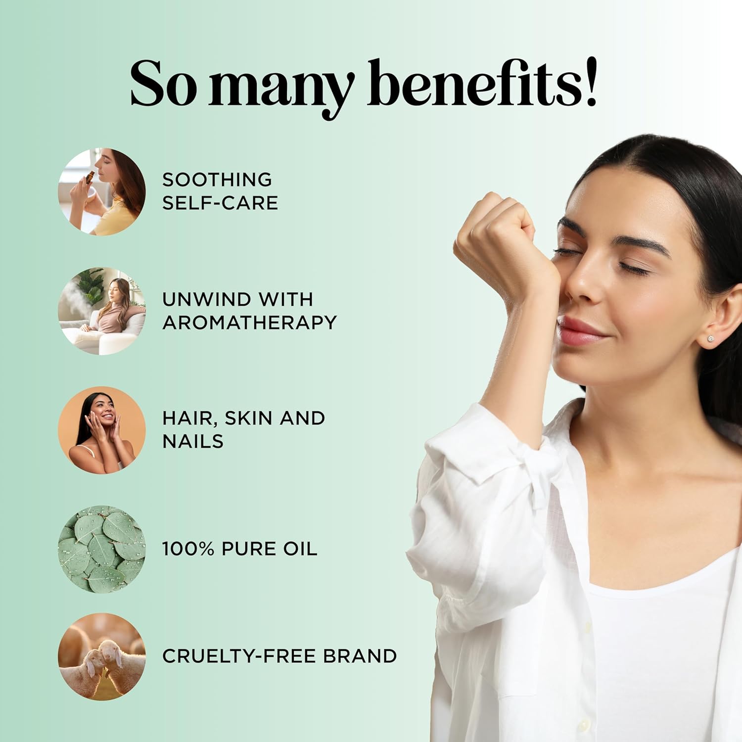 Pure Eucalyptus Essential Oil 4oz Invigorating Home Spa Aromatherapy and Natural Bath Oil - Eucalyptus Oil for Diffuser Dry Scalp Care and DIY Skin Care