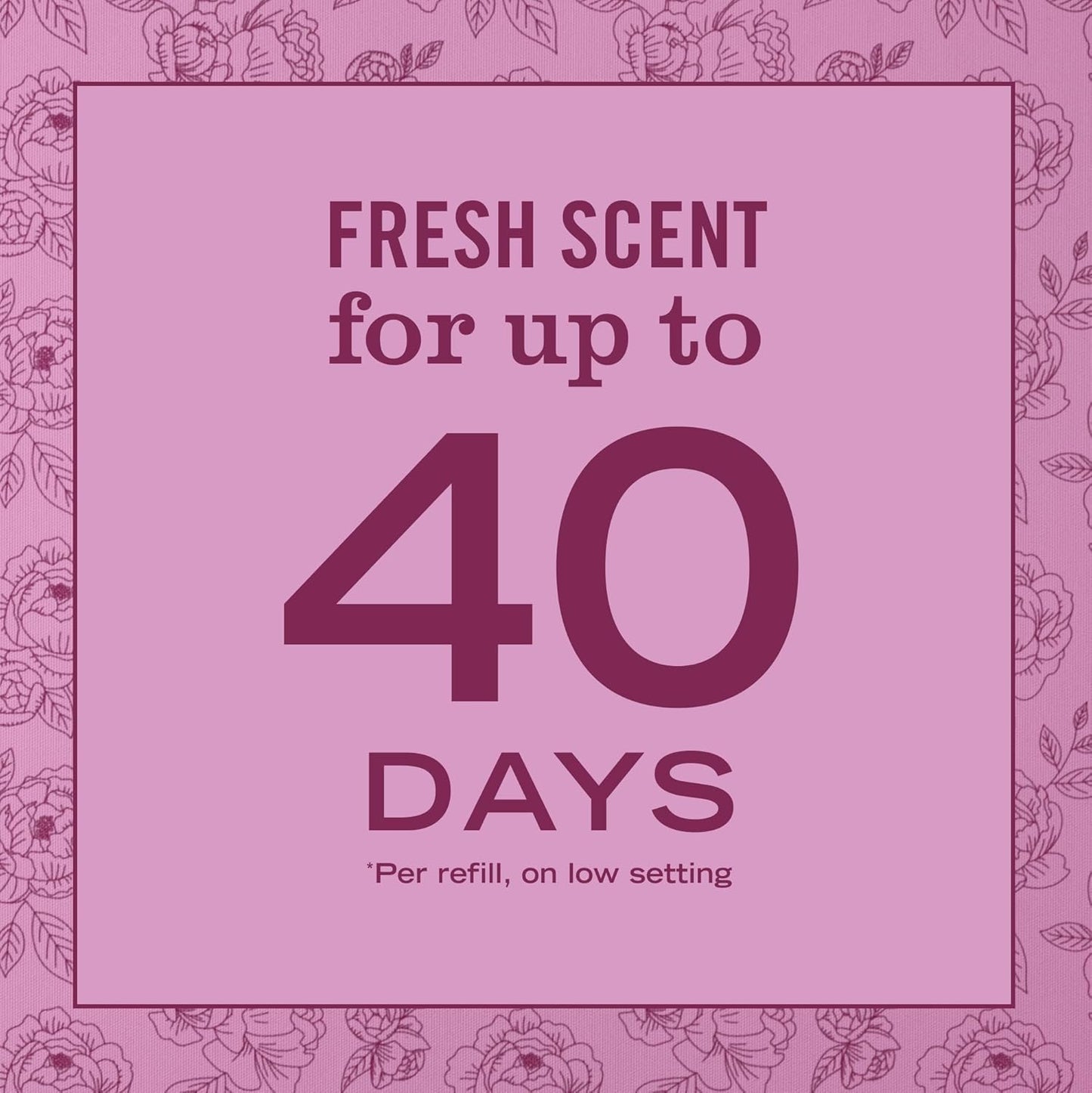 MRS. MEYER'S CLEAN DAY Scented Oil Refills, Peony, contains 2 .67 fl oz refills