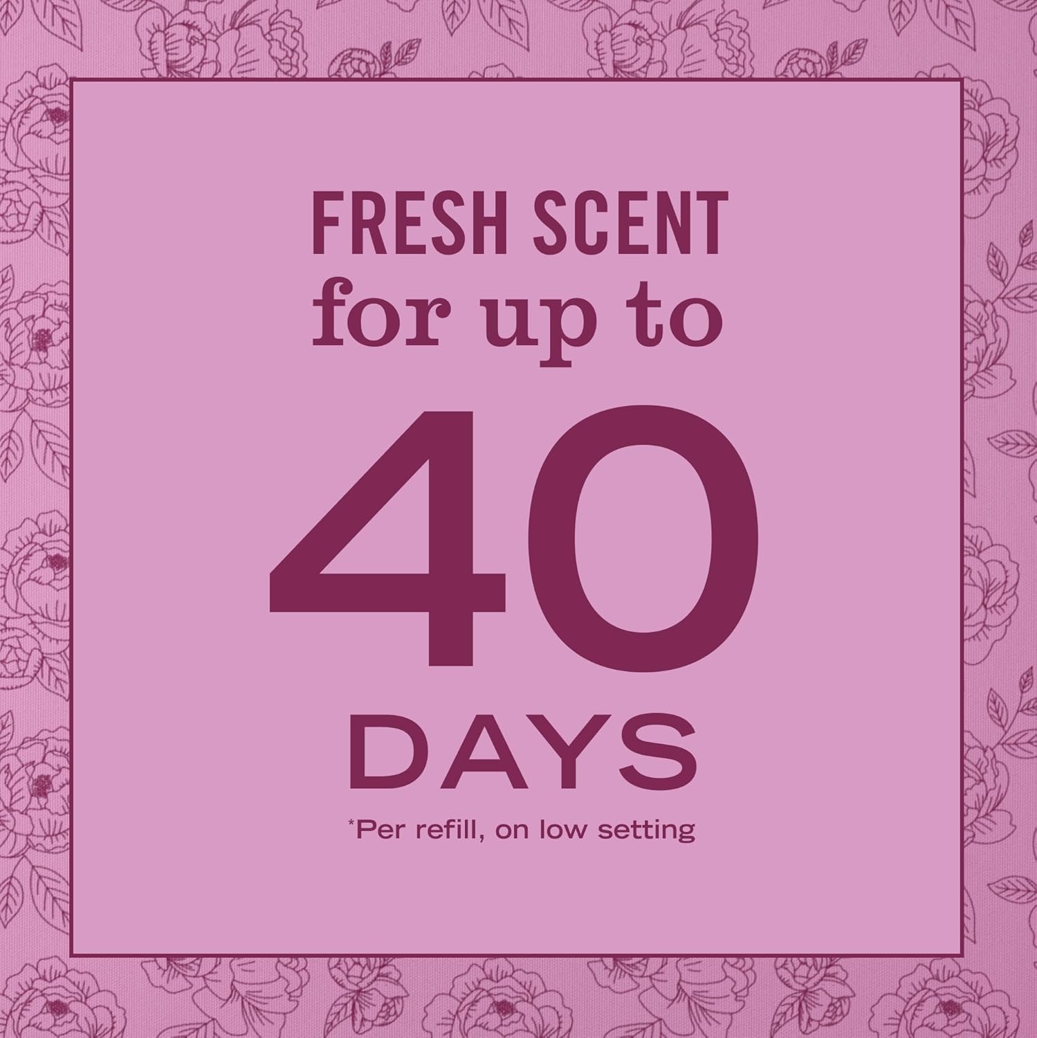 MRS. MEYER'S CLEAN DAY Scented Oil Refills, Peony, contains 2 .67 fl oz refills
