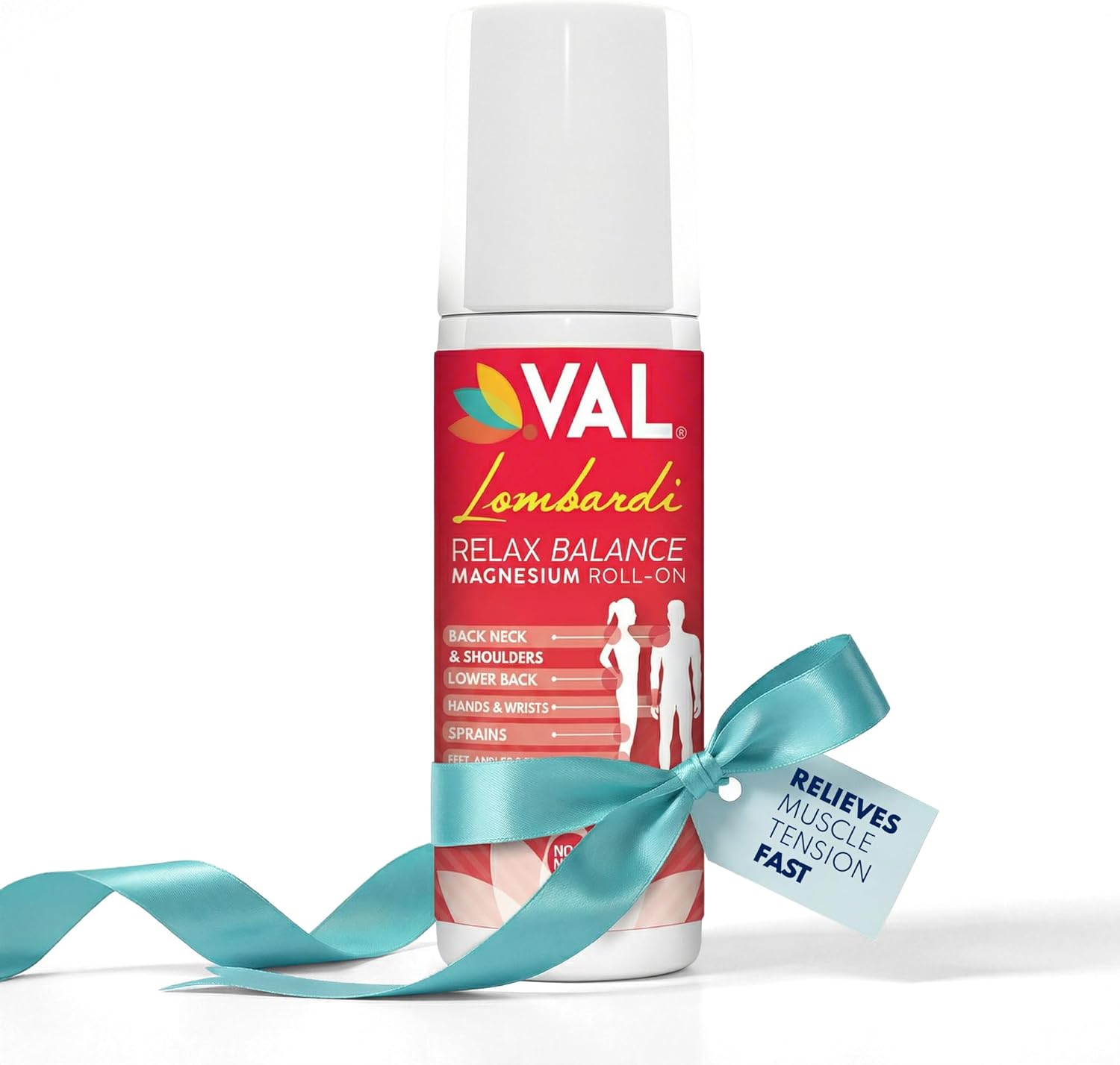 VAL Lombardi Magnesium Roll-On 3oz | Zechstein Magnesium + Arnica | Joint & Muscle Relief for Back, Neck, Legs & Feet
