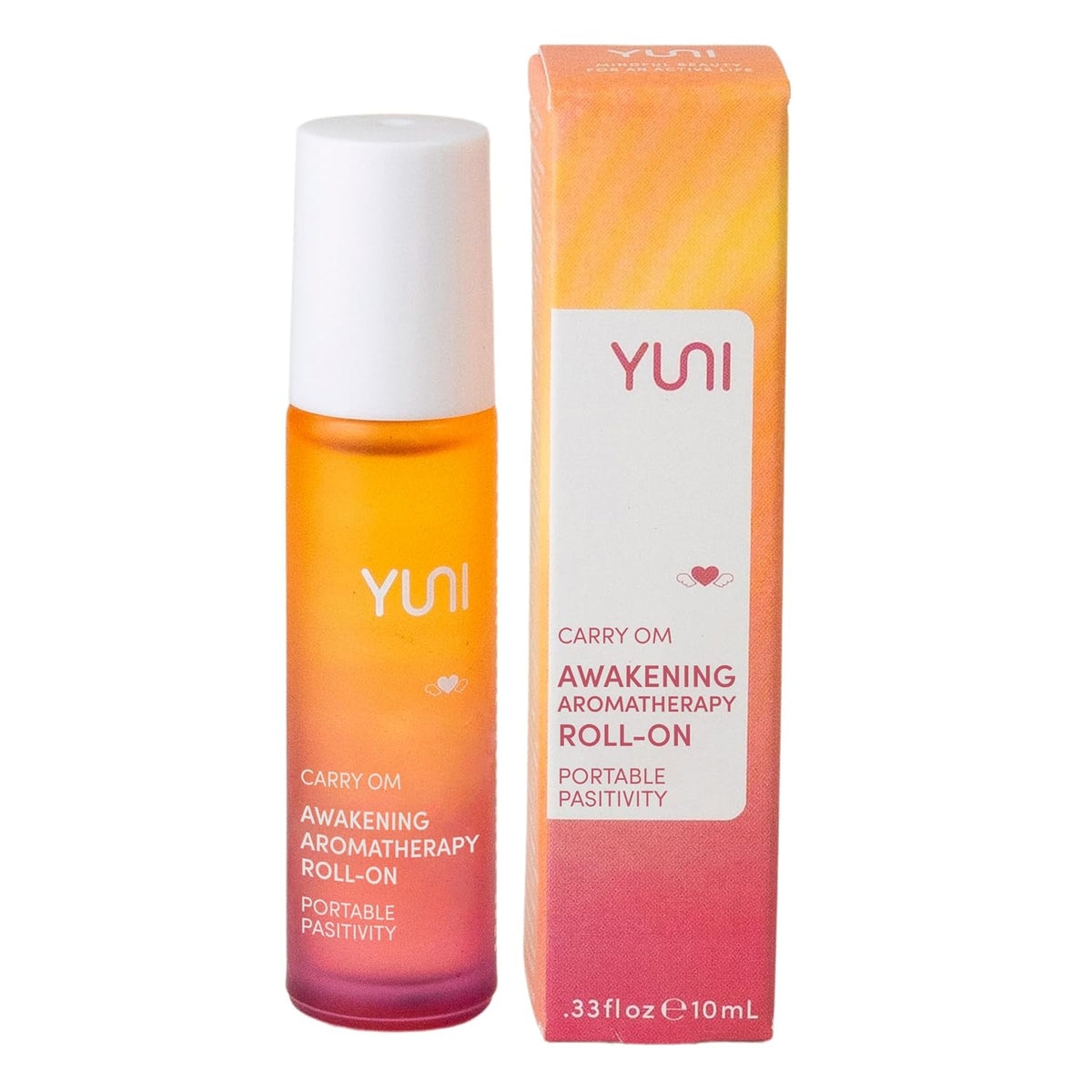 YUNI Beauty Essential Oil Fragrance Roll On (0.33 oz) Carry Om Stress-Relieving Aromatherapy Rollerball - Calming & Soothing