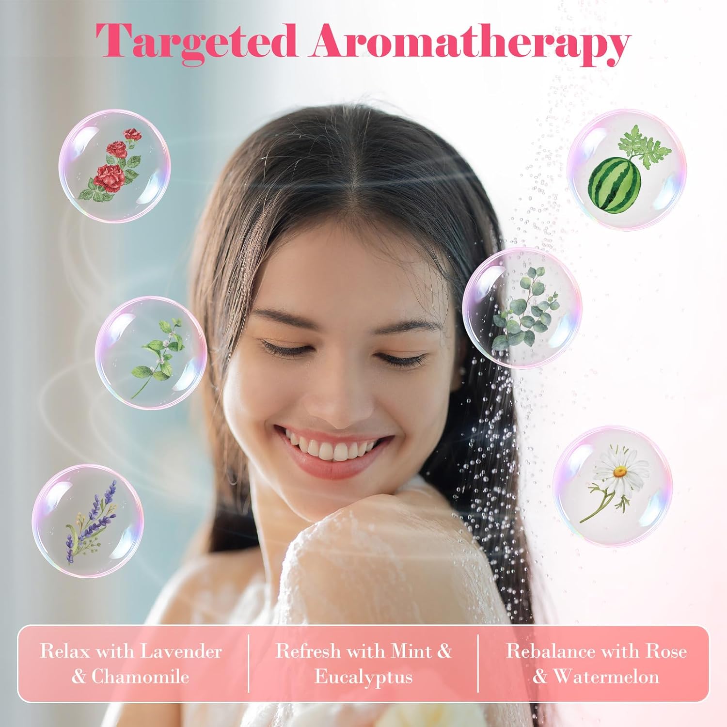 W&E Choice Shower Steamers Aromatherapy 18 Pcs- Shower Bombs with Natural Essential Oils for Daily Relaxation & Stress Relief, Gift for Women & Men, Mom, Teen