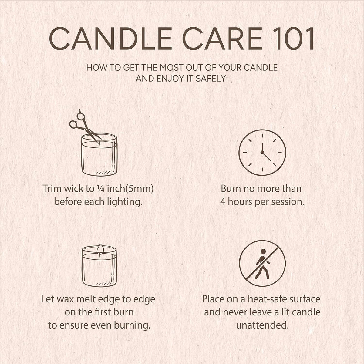 LUMELOOM Santal Reserve Scented Candle 9oz Soy Wax Candles for Home Scented