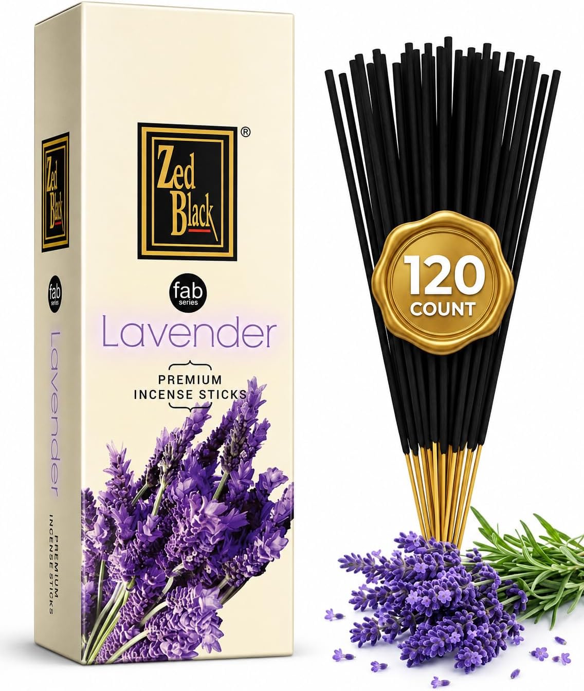 Zed Black Lavender Incense Sticks
