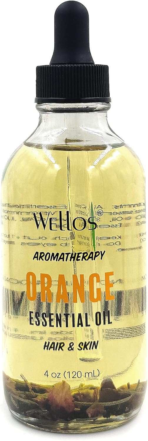 Aromatherapy Essential Oil for Hair & Skin (Orange), 4 fl oz(120ml)