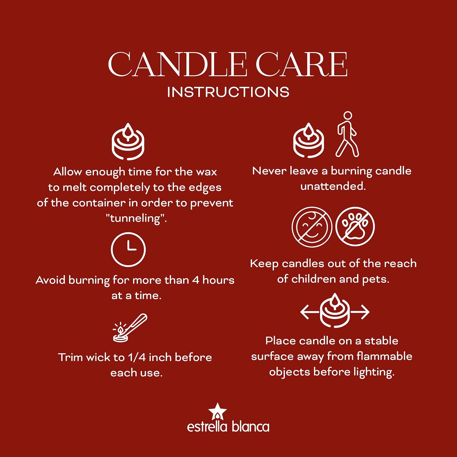 Apple Cinnamon Scented Red Pillar Candles – Set of 3 (3x6 Inch) – Long-Lasting Scented Candles for Home Décor, Aromatherapy & Gifts